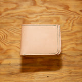 Compact Bi-Fold Vincent Brothers Kangaroo Leather Wallet